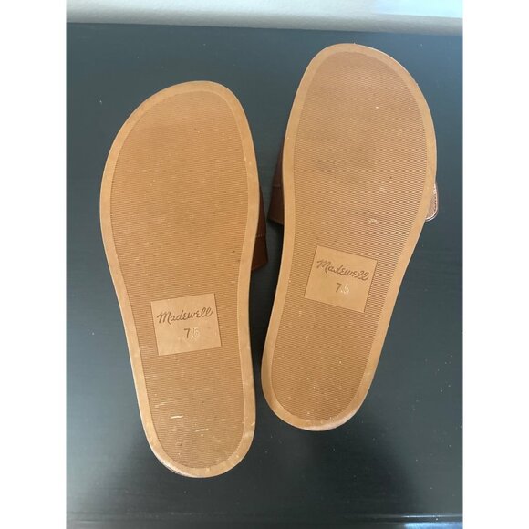 Madewell NK022 The Dayna Buckle-Strap Sandals, Size 7H - Picture 6 of 7